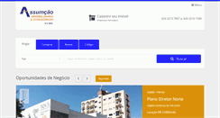 Desktop Screenshot of imobiliariaassumcao.com.br
